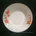 7" ceramic soup plate